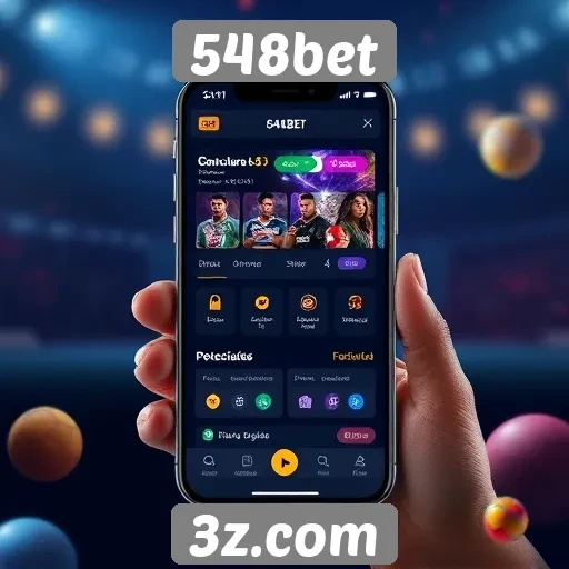 Exploração das funcionalidades do aplicativo 548bet