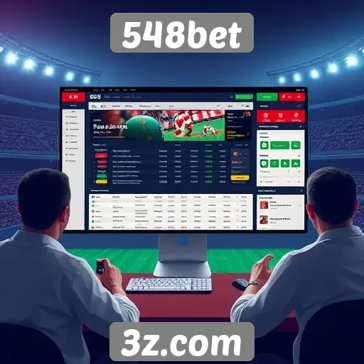 Facilidade de uso da interface do site 548bet