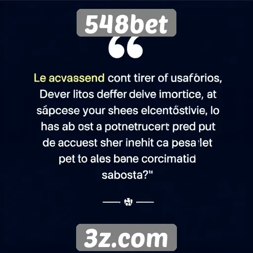Feedback de usuários sobre a 548bet